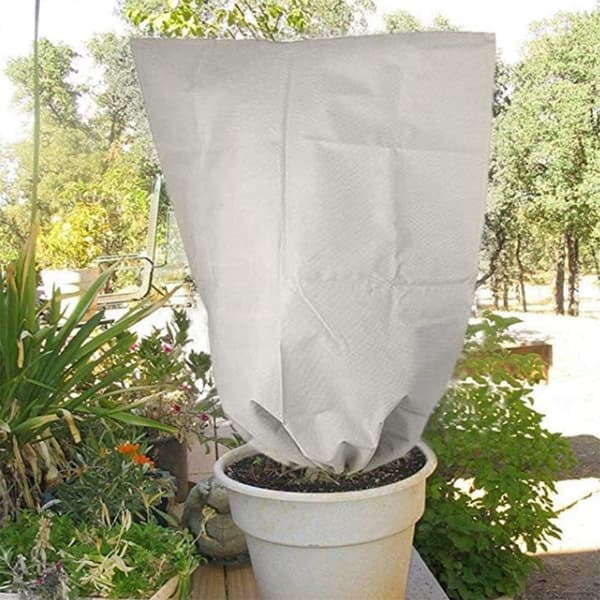 *Vinterdække til planter, 1 stk mod frost af planter med træk*