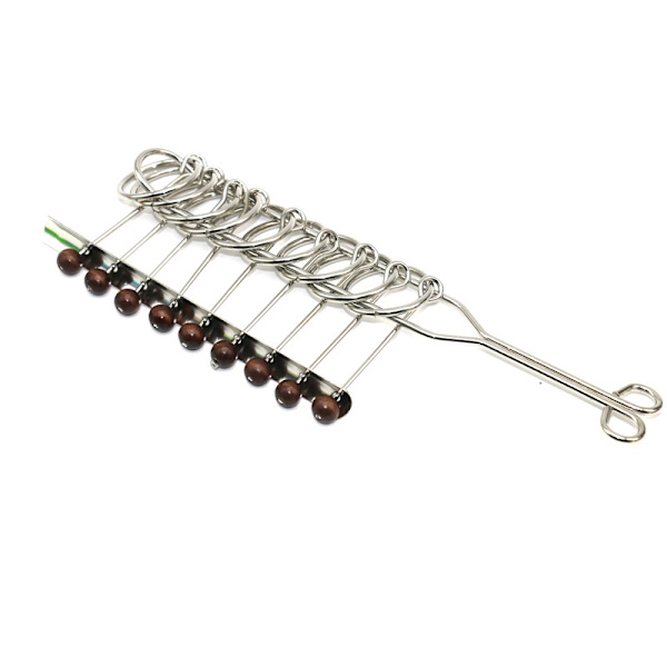 /#/30 Metall Hjernetrim IQ Test Distanglement Puslespill Fidget Leker for Barn Tenåringer - Bursdager Bryllup Gjestegaver Julegave/#/