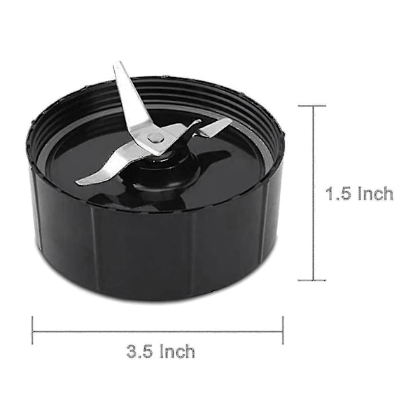 2-pack med ersättningsblad för Magic 250w blender, juicer och mixer, blender R