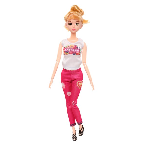 /#/Barbie modekläder, 8 delar, 8 dockaccessoarer, för ch/#/