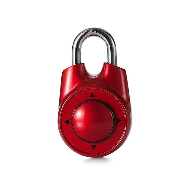 /#/Smart Lock Röd Hänglås Riktningskombination Lås Resväskor/#/