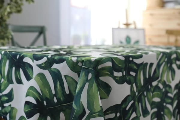 *Drizzle Dugedug Planter Monstera Palme Grønt Blad Rektangulær T*