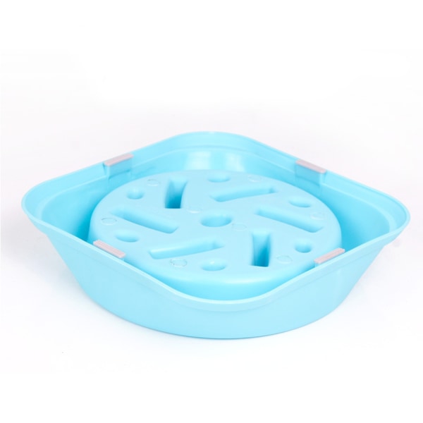*Langsomt foderskål til hunde Langsomt foderskål Skridsikkert design Sjovt interaktivt*