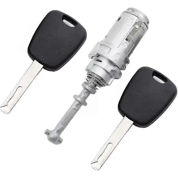 KIT Lås + Sylinder for Venstre Fremre Dør Citroen C2 C3 C3 PLURIEL + 2 nøkler