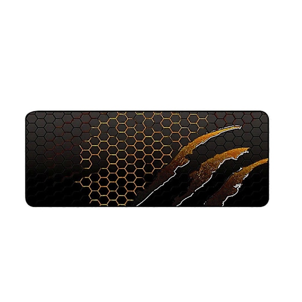 Musemåtte Tyk Honeycomb Design Vandtæt Svedtæt Skridsikker Tæppe Stor Spil Tastatur Musemåtte Computertilbehør
