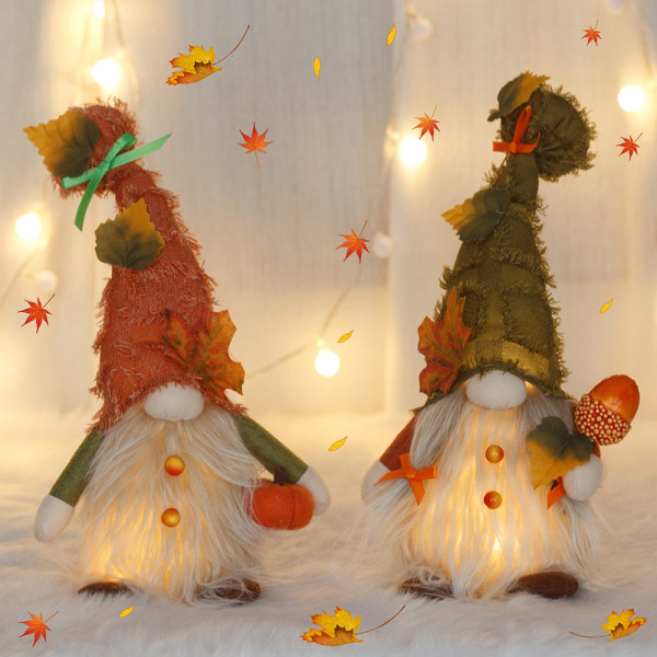 1 x Flätad Prydnad för Jul, Höst, Thanksgiving, Skördefest