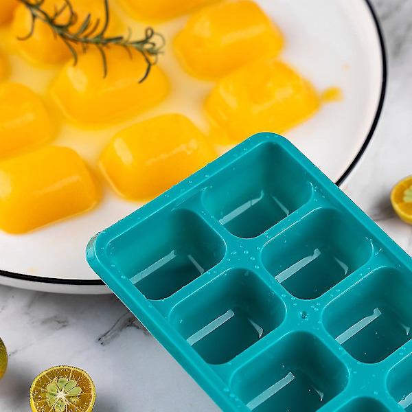 Isformar i plast för isbitar per form med lättsläppt design