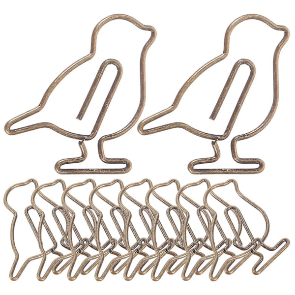 20 stk. Papirclips Delikate Papirclips Søde Papir Memo Clips Dokumentclips Metal Papirclips
