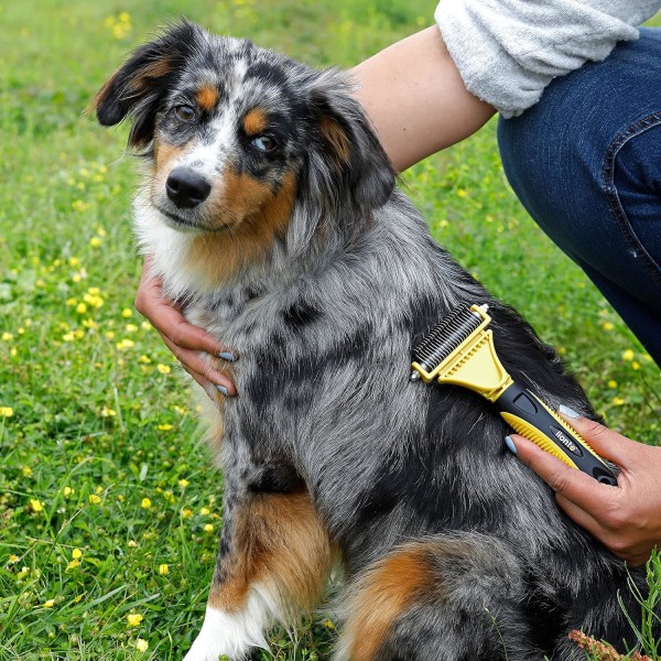 Hunde-børste, Afknytningsbørste, Underuld-børste, Hunde-kam, Underuld-afknytning