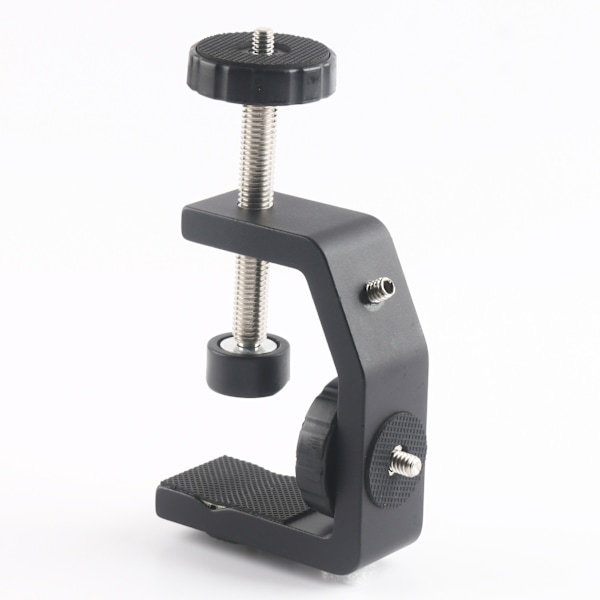 #Kameraklämma 1/4 Skruv Justerbar Kamerahållare Aluminiumlegering Maximal Last 3 kg för Kamera Blixt Skärm Monitor Kontor#