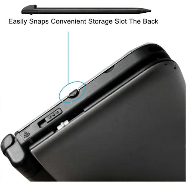 3DS XL -kosketuskynä, korvaava kosketuskynä yhteensopiva Nintendo 3DS XL:n kanssa, 4 in 1 -kosketuskynäsetti, monivärinen, 3DS XL:lle