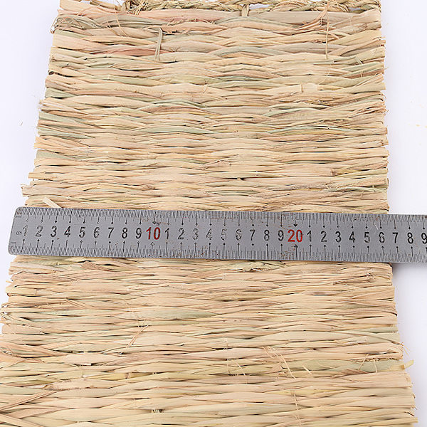 Flettet Naturgræs Matte (L39W27), Lille Tyggeleje til Hamstere, P