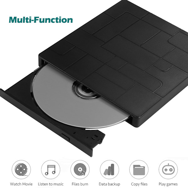 USB3.0+Type-C Extern CD/DVD-enhet