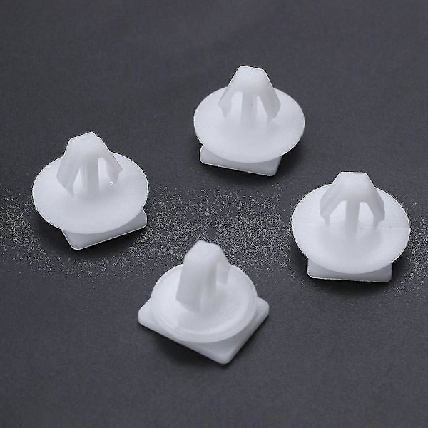 8 st Clips för främre hjulhuskanter Plast Metall Skruv Mutter Set För Corsa C