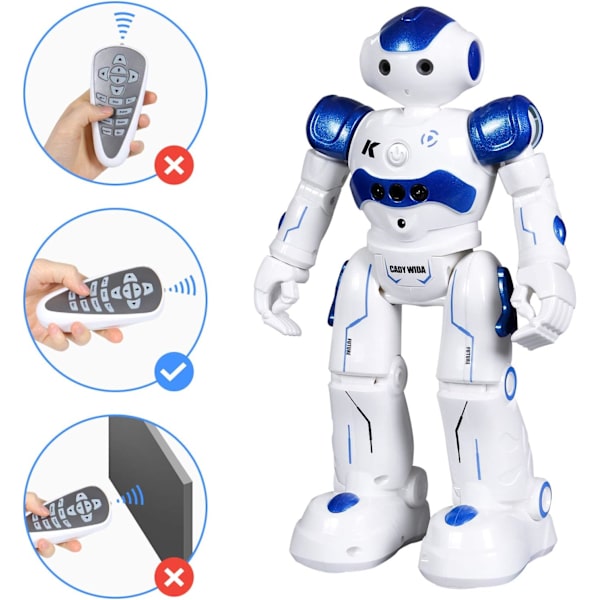 Gesterstyrda Fjärrstyrda Robot - Leksakspresent till Barn, Intera