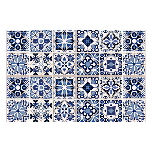 #24 kappaletta seinätarroja 10 cm#