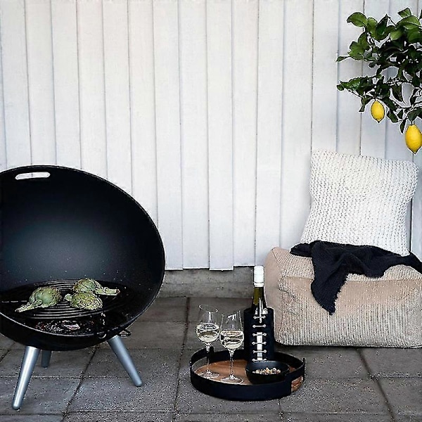 Nordic Kitchen serveringsbrett, enkel og tidløs design, svart