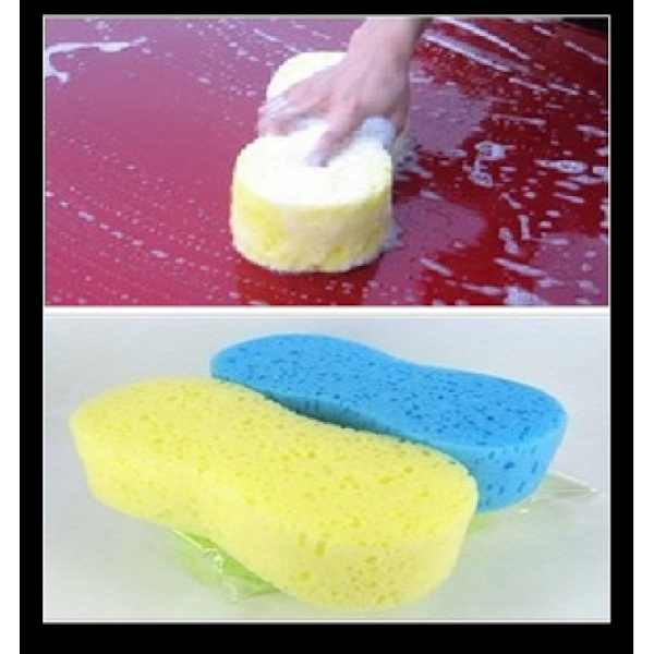 1 kpl Autonpesusponge, Suuri Monikäyttöinen Sieni Puhdistukseen, 6cm