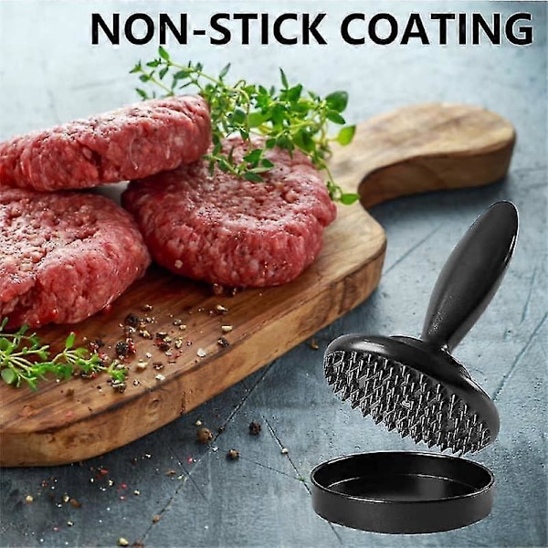 Burgerpresse Patty Maker Non-stick Hamburgerpresse med 100 stk. Patty Papir
