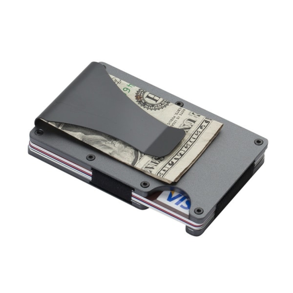 #Money clip kreditkortholder med penge clip RFID NFC beskyttelse#