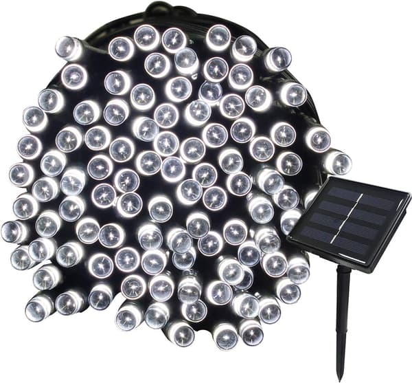 *22M Solcelle Fe Lys 200 LED 8 Lys Shows Ideel Til Fester,*