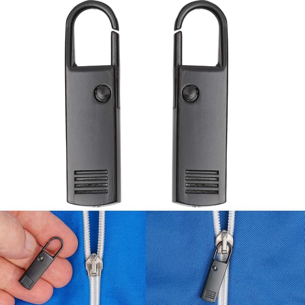 *Zipper Reparationstræk, Sæt med 2 Sorte Udskiftningslynlåse, Univers*