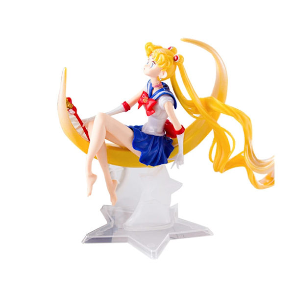 Anime Sailor Moon PVC-dukke Jenteleketøy Kakedekorasjon Action M