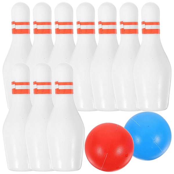2 Set Miniature Harts Bowling Simulation Tåliga Mini Hus Tillbehör
