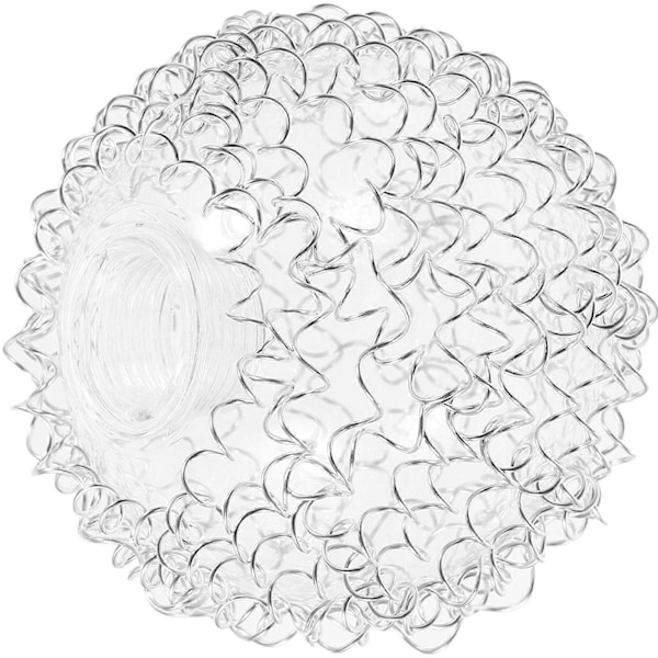 Globe Lampeskærm Glas Lampeskærm Cover Aluminium Tråd Lampeskærm Lampeskærm Cover