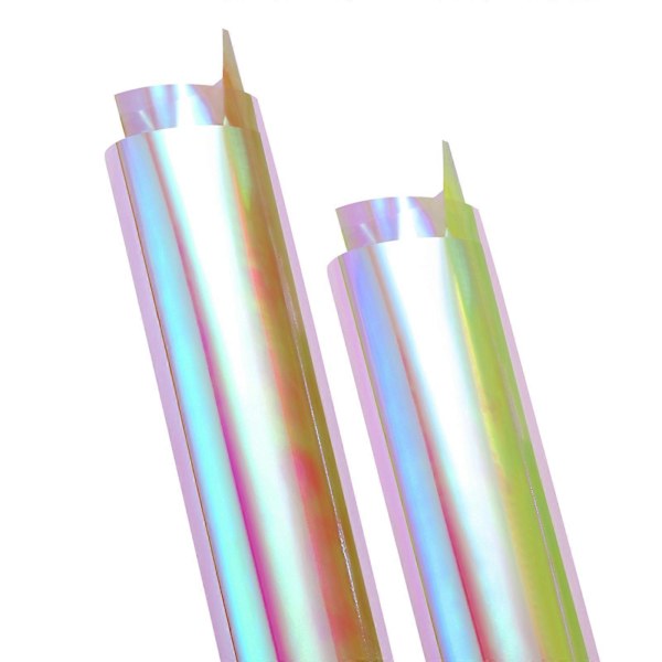 TOYANDONA 1 Rulle Presentpapper Gradient Färgskiftande Blomomslag för Bröllop Födelsedag Dusch Grattis