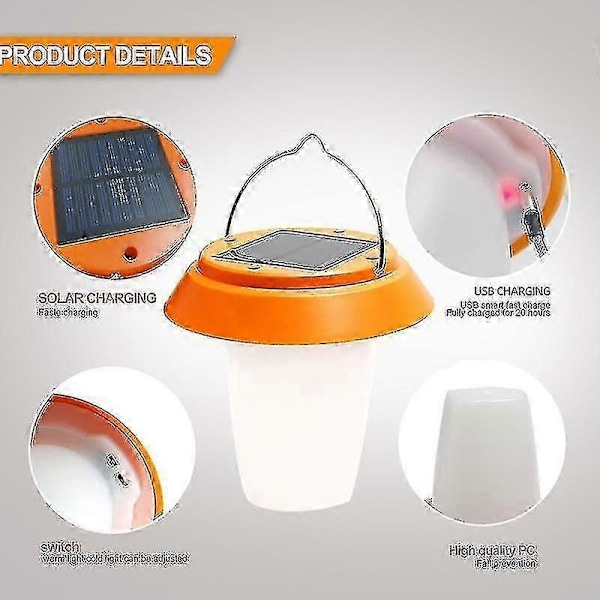 Solcellsdriven Hönshus Speciallampa Super Stark Belysning Lampa 2024 ZD OP