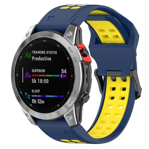 Silikon sportremsbyte watch för Fenix6x/6x Pro/6xsapphire