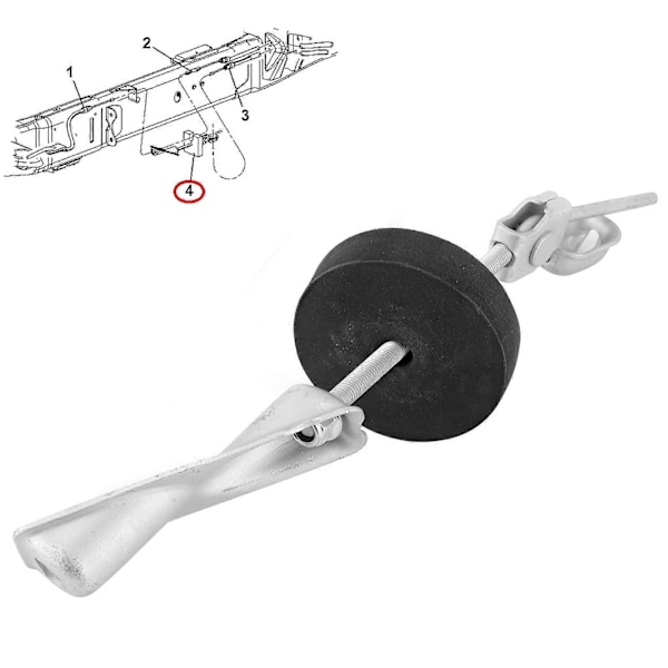 Parkeringsbremsekabelstrammer 52122296AA Tilbehør Passer for Dodge RAM 1500 2500 3500