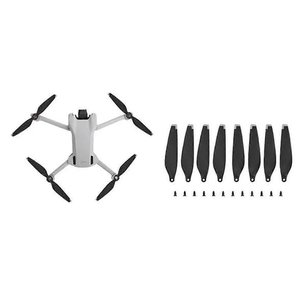 Til Mini 3 Pro Propel 6030F Blad Props Letvægts Vinge Drone Tilbehør Sølv Kant Sort