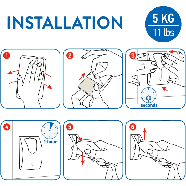 4 kpl vahvaa liimaavaa ruostumattomasta teräksestä valmistettua keittiöpyyhekuivaustelinettä, Se