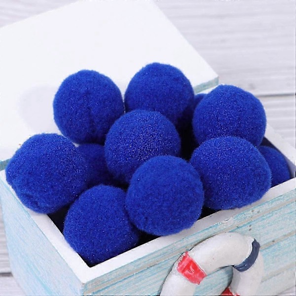 500 st Vita Pom Pom, Pompoms för Hantverk DIY Faux Päls Pom Pom Boll Tillbehör för Hattar Skor Halsdukar Väskor