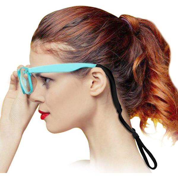 10 stycken Unisex Justerbara Glasögonhållare, Solglasögonhållare