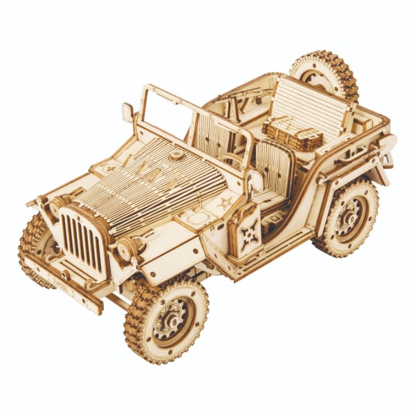 #Bil Trämodell Kit - 3D Pussel Modellbyggset - Julgåvor#