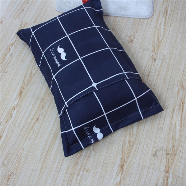 *2 enkel kuddfodral student twill enkel tjocklek kuddfodral 74*