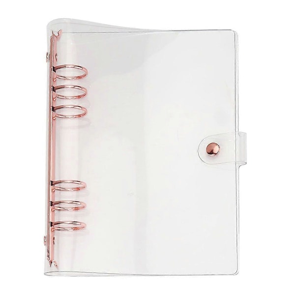 Bärbart Transparent Pärmskydd PVC Anteckningsboksskydd Lösbladigt Scrapbook-skydd