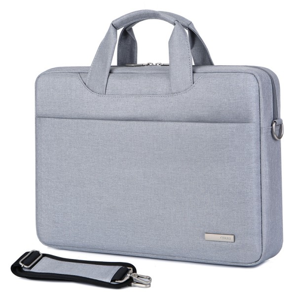 #Laptopväska 15,6-tums laptopfack skyddssystem vattentät portfölj#