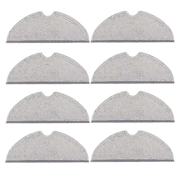 8 stk. moppetilbehør for Q7 Max / Max+ S5 Max S6 S50 S55 feierobot