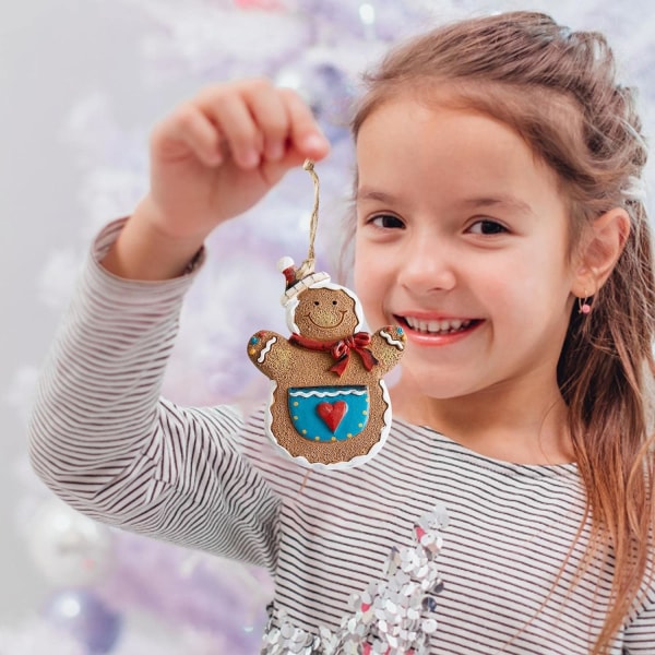 *Pepparkaksgubbehänge Juldekorationer Julgransdekoration*
