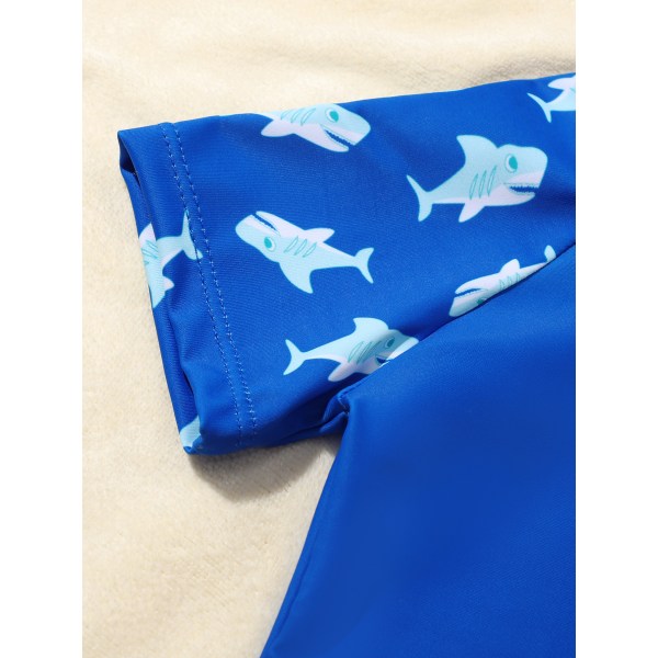 /#/Split Child Swimsuit (Blue Shark l), Older Child Baby Boy/#/