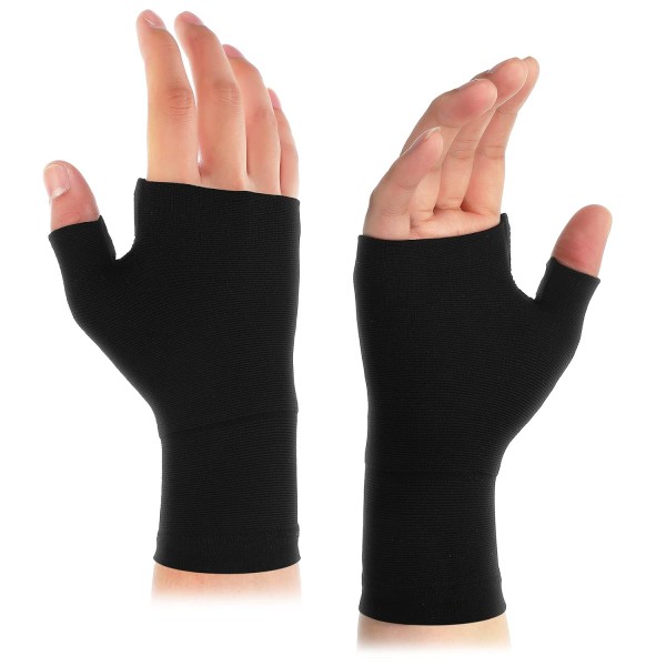 2 stycken kompressionshandledsstöd tumhandledsstöd andningsbart