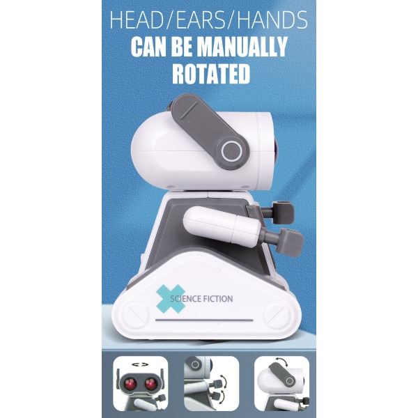 #RC Robot Legetøj, Fjernstyret Robot Legetøj Gå & Dans Børne Robot Legetøj#