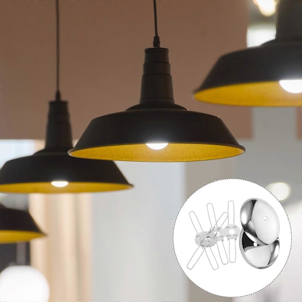 1 sæt Lampeskærm Fjederklemmer Bordlampe Lampeskærm Plade DIY Lampeskærm Tilbehør