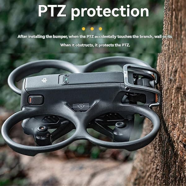 Gimbal Bumper Beskyttelse til AVATA 2 Tilbehørssæt Combo Landingsstel Orange&Sort