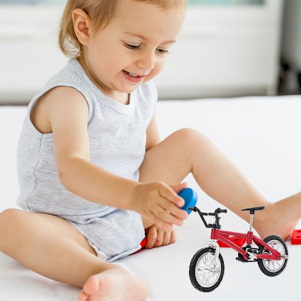 Mini Simuleret Cykel Miniature Cykelmodel Dukkehus Lille Cykelmodel til Mikro Scene Dekoration