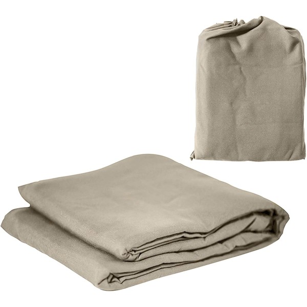 #Bärbar Anti-Smuts Camping Resesäng - Khaki, Lätt och #